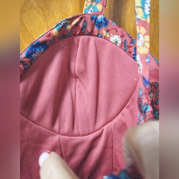 BOG Collective Fit & Flare Summer Floral Dress - Picture 6 of 11